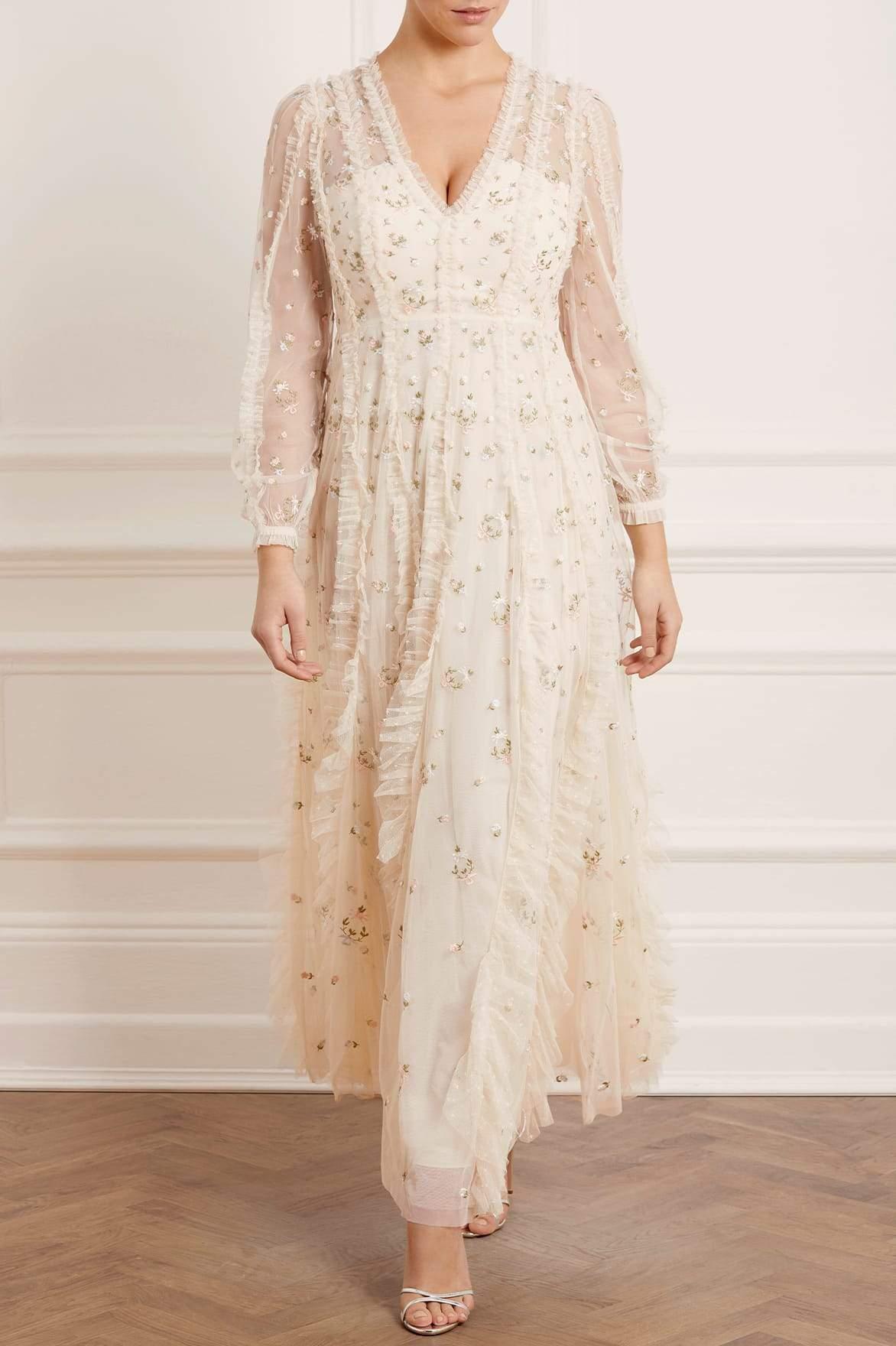 sachin and babi light blue dress Champagne Dress in Women's Dresses for sale