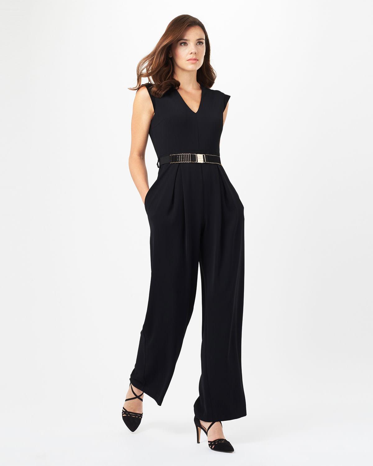 phase eight jumpsuit black