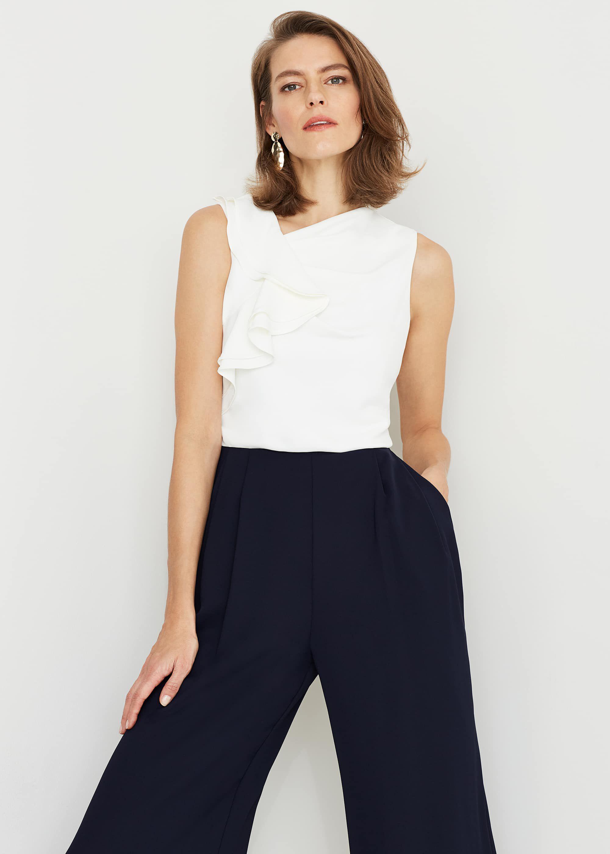 phase eight navy jumpsuit