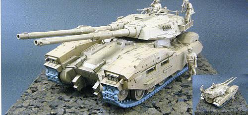1/35 Scale U.C. Hard Graph EFGF M61A5 Main Battle Tank 