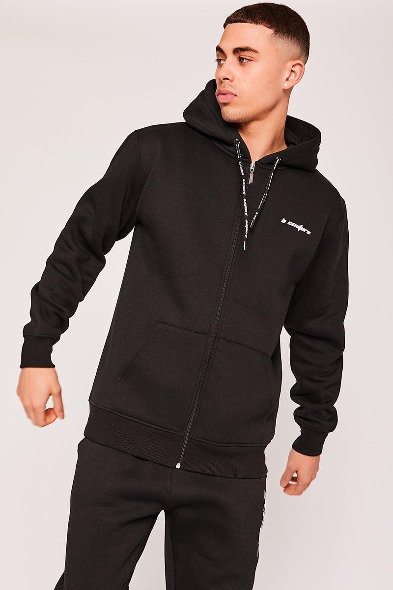B Couture Mens Slim Full Tracksuit Plain Black Fleece Zip Hoodie \u0026 Jogger  Set Streetwear Small Reviews | B Couture London Reviews | Feefo