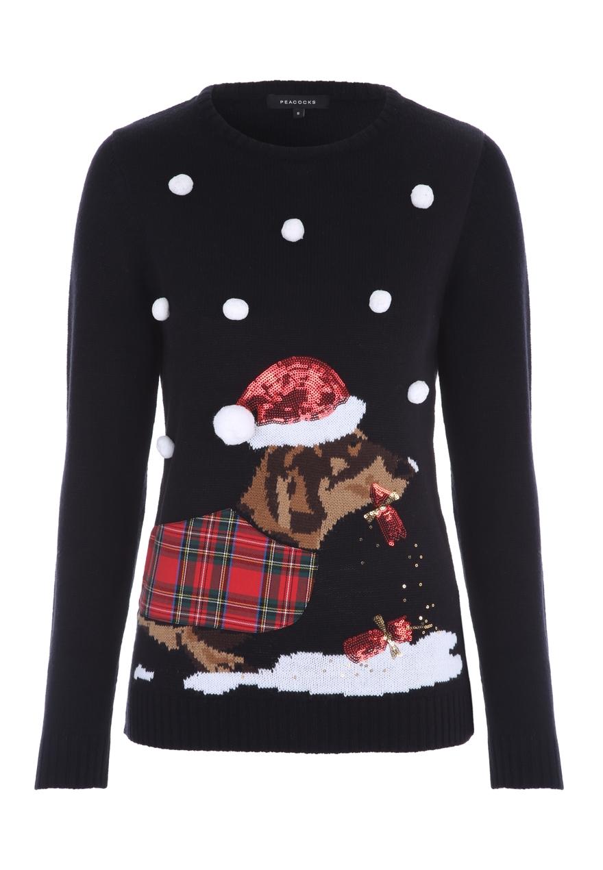 peacocks womens christmas jumpers