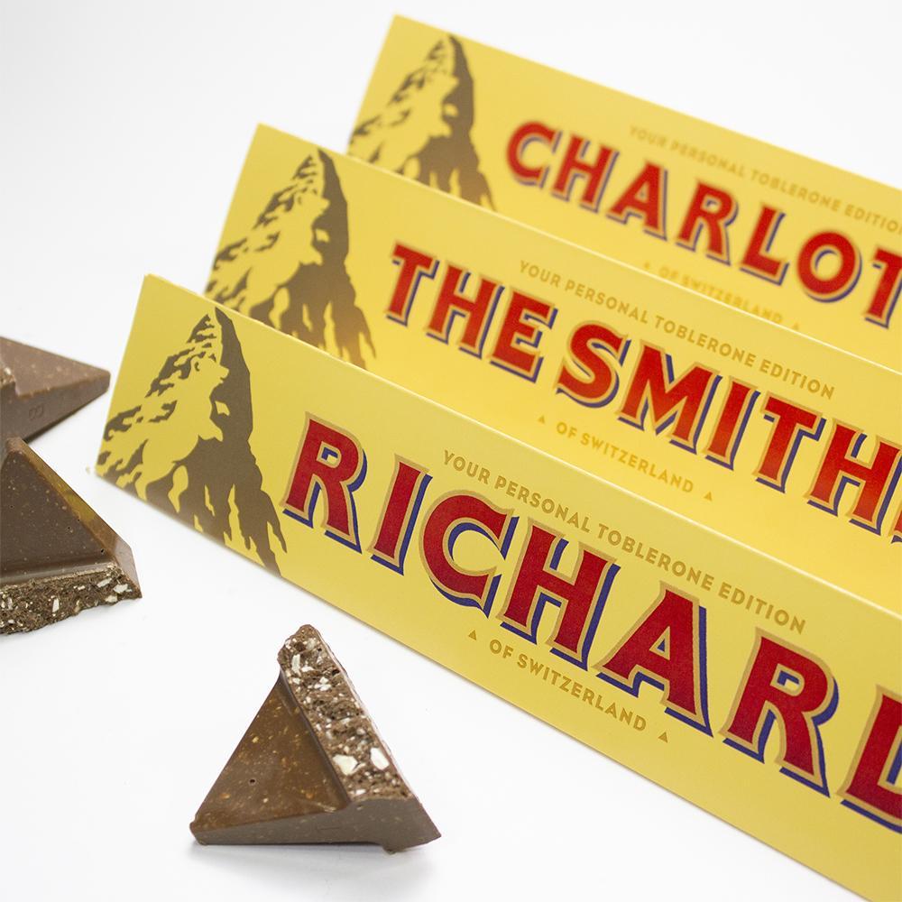 Personalised Toblerone Chocolate Bar Reviews Love Unique Personal Reviews Feefo