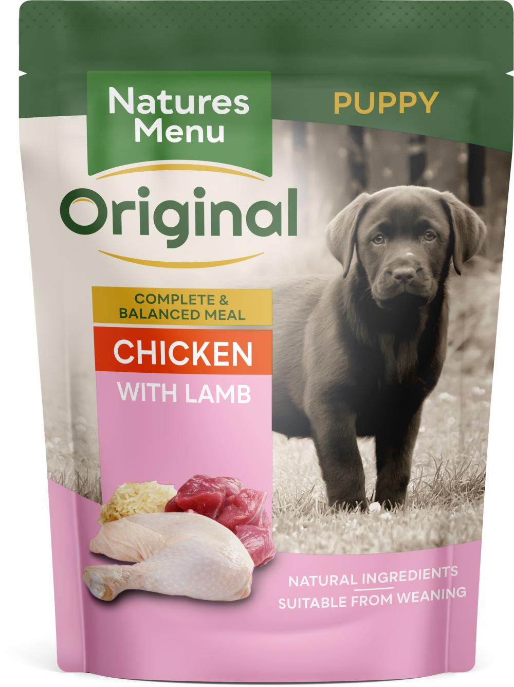 natures menu dog pouches