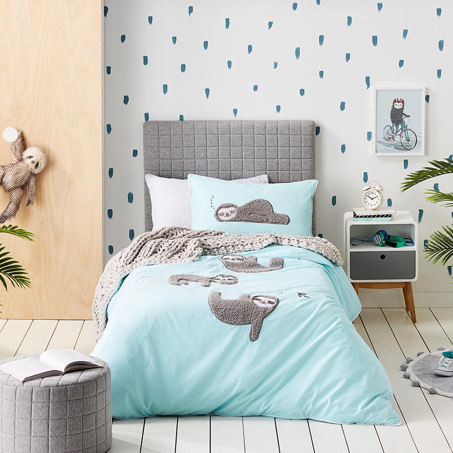 adairs cot doona