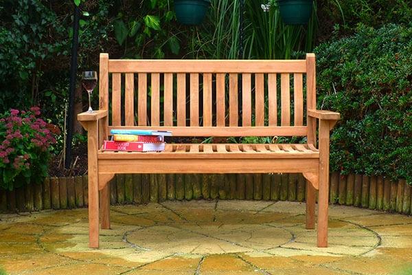 Westminster Flat Arm Teak Bench 2 Seater 1 2m Reviews Sloane