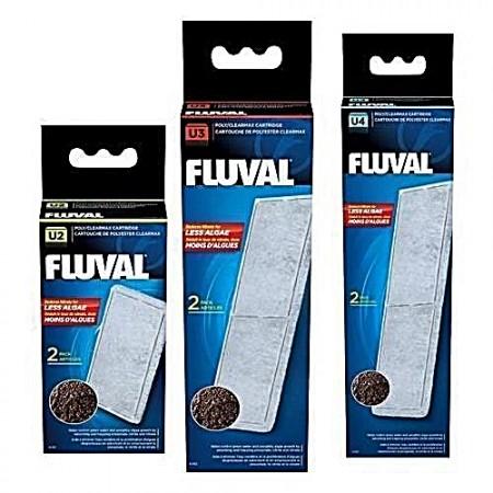 Clearmax 2-Pack Cartridge for Fluval U3 Aquarium Filter