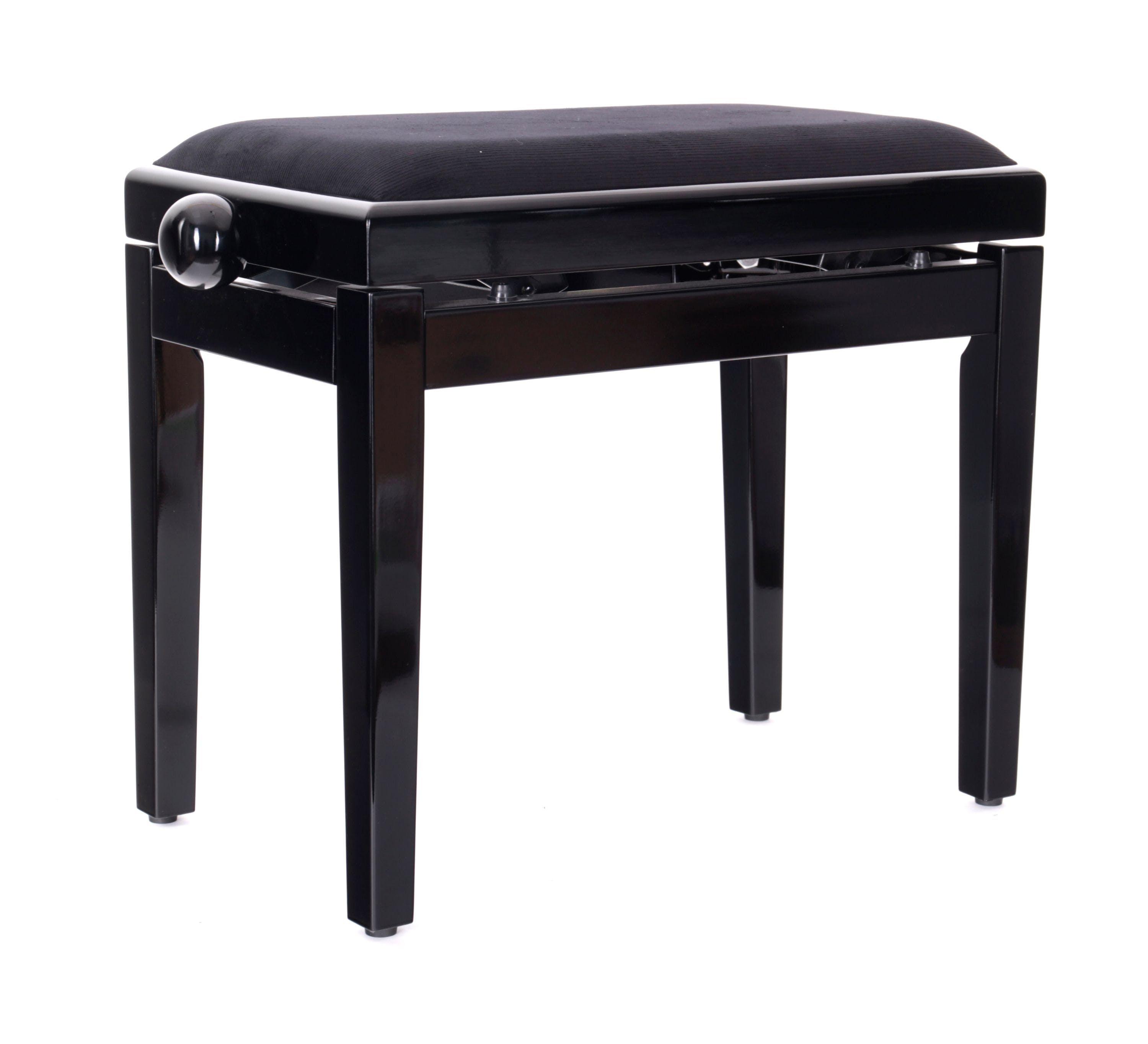 Tourtech Ttbe P39bkpvbk Piano Bench Black High Gloss Finish
