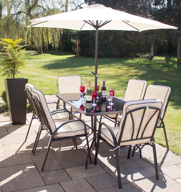 Hadleigh 6 Seater Garden Dining Furniture Set By Hectare Reviews - Hadleigh 6 Seater Garden Dining Furniture Set Hadleigh 6 Seater Garden Dining Furniture Set By Hectare Reviews - Hadleigh 6 Seater Garden Dining Furniture Set