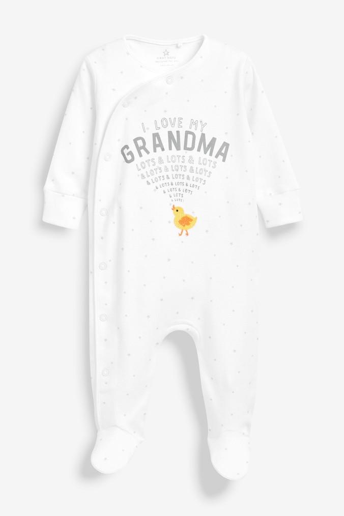 i love my grandma sleepsuit