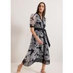[Phase Eight]Skylar Midi Dress 扇プリントミディシャツドレス Skylar Midi Dress | Phase Eight UK |
